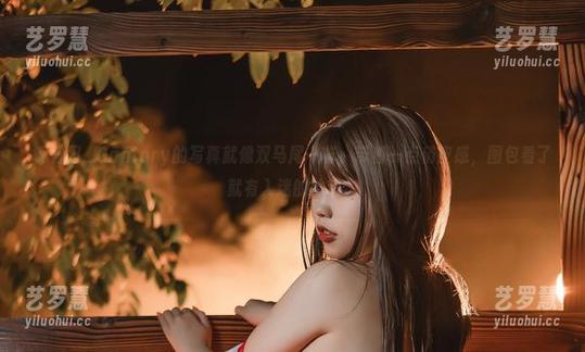 啊日日_Ganlory的写真就像双马尾一样，带着一点俏皮感，图包看了就有入迷的冲动。