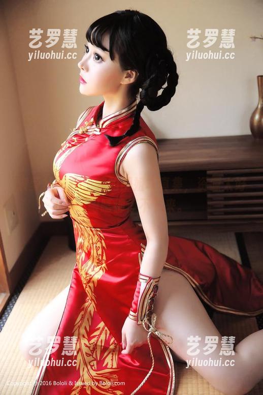 波萝社 - 柳侑绮的御姐写真集，资源太好，眼睛都停不下来。